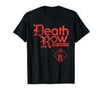 Offizielles Death Row Records Gothic-Logo T-Shirt