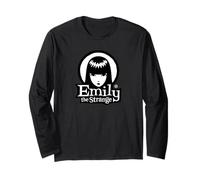 Offizielles Emily the Strange Logo Goth Klassik Retro Fan Langarmshirt