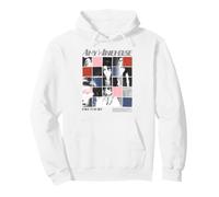 Offizielles Exklusives Amy Winehouse Back to Black Squares Pullover Hoodie