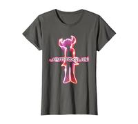 Offizielles Jamiroquai Neon Logo T-Shirt, Damen, Anthrazit, XL