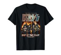 Offizielles KISS End Of The Road World Tour Hard Rock Band T-Shirt