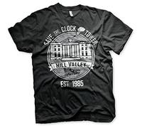 Offizielles Lizenzprodukt Save The Clock Tower Herren T-Shirt (Schwarz), Large