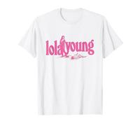 Offizielles Lola Young Pink Logo T-Shirt