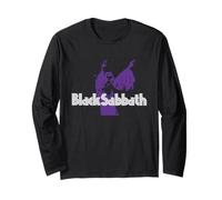 Offizielles offizielles Black Sabbath Purple Ozzy Langarmshirt