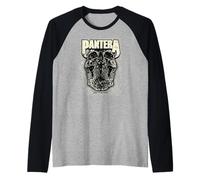 Offizielles Pantera Revolution Skull Metal Band Raglan