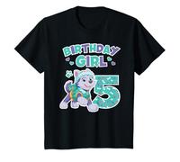 Offizielles Paw Patrol Merchandise Everest Birthday Girl 5 T-Shirt