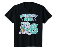 Offizielles Paw Patrol Merchandise Everest Birthday Girl 6 T-Shirt