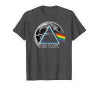 Offizielles Pink Floyd Dark Side of The Moon Rock Band T-Shirt, Herren, Anthrazit Meliert, XL