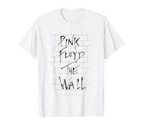 Offizielles Pink Floyd The Wall Progressive Rock Band T-Shirt, Herren, Weiß, XL