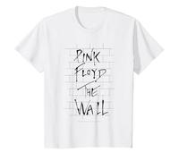 Offizielles Pink Floyd The Wall Progressive Rock Band T-Shirt, Kinder, Weiß, 128