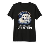 Offizielles Schlafshirt Golden Retriever Nachthemd Pyjama Premium T-Shirt