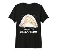 Offizielles Schlafshirt, Kawaii Anime Manga Pyjama Nachthemd Premium T-Shirt