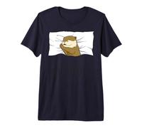 Offizielles Schlafshirt Otter, Schlafanzug Nachthemd Otter Premium T-Shirt