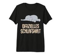 Offizielles Schlafshirt Pyjama Nachthemd Elefant Geschenk Premium T-Shirt