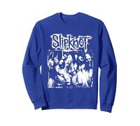 Offizielles Slipknot Splatter Foto Sweatshirt, Unisex für Erwachsene, Königsblau, XXL