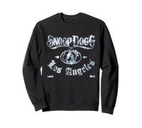 Offizielles Snoop Dogg Los Angeles Chrom-Logo Sweatshirt, Unisex für Erwachsene, Schwarz, M