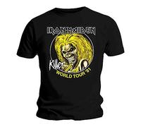 Offizielles T Shirt Iron Maiden World Tour Killer 81?1981?alle Gr??en Gr. SMA.