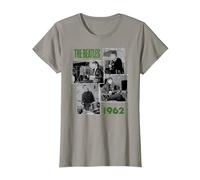 Offizielles The Beatles Band The Cavern Club 1962 Liverpool T-Shirt, Damen, Schiefergrau, M