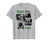 Offizielles The Beatles Band The Cavern Club 1962 Liverpool T-Shirt, Herren, Grau Meliert, M