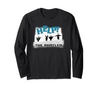 Offizielles The Beatles Help Album Cover Rock Pop Band Musik Langarmshirt