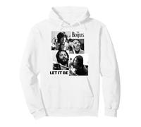 Offizielles The Beatles Let It Be Kacheln Rock Pop Band Pullover Hoodie
