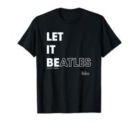 Offizielles The Beatles Let It Be Retro Band Logo Klassik T-Shirt