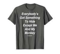Offizielles The Beatles Me and My Monkey 60s Band T-Shirt