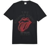 Offizielles The Rolling Stones NYC 75 Weiß Retro für Fans Comfort Colors Adult Heavyweight T-Shirt