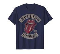 Offizielles The Rolling Stones Vintage Tour 1978 Navy Blau T-Shirt