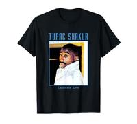 Offizielles Tupac 247 Seitenauge T-Shirt