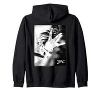 Offizielles Tupac Fingers Hip Hop Kultur 90er Jahre 2PAC Kapuzenjacke