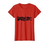 Offizielles Yungblud-Logo T-Shirt, Damen, Rot, L