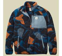 Offroad Recycled Sherpa 1/2 Zip Fleece Men XL mehrfarbig - abstract trails black