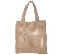 OFFSCH Damenhandtasche Bag Tasche Cord Iophi Stricktasche Tote Damen | Gestrickte Schultertasche aus Polyester, Große Aufbewahrung für Shopping und Date, Modisch, Vielseitig