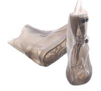 OFFSCH Überschuhe für Regen Regenstiefelüberzug aus Silikon Wiederverwendbar Tear Resistant Doppelreihe Knöpfe 21cm M 36 37 für Damen und Herren für Handtasche