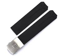 OFWAX Für Tissot T-TOUCH T013 T047 20mm Weiches Silikon Gummi Uhrenarmband Schwarz Orange Sport Wasserdichtes Uhrenarmband T091 T013420A