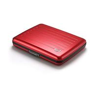 OGON Aluminium Geldbörse Smart Case V2 Large - Fach für Münzen und Banknoten - RFID Schutz Kartenhalter - Kapazität 10 Karten und Banknoten