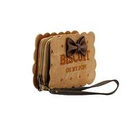 Oh My Pop! Biscuit-Kleine Geldbörse, Beige