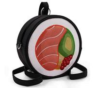 Oh My Pop Pop! Maki-Sushi Backpack Rucksack, 20 cm, 3.5 liters, Rot (Red)