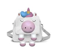Oh My Pop Sweety-Kawaii Wandelbare Tasche-Rucksack, Silber, 24 x 22 cm
