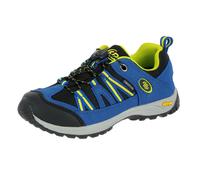 Brütting Unisex Kinder Ohio Low Trekking-& Wanderhalbschuhe, Blau Schwarz Lemon, 34 EU