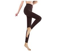 Ohne Fuß Warme Strumpfhose Damen Blickdichte Fleece Strumpfhose Damen High Waist Abnehmen Damen Leggings Lang Silvester Damen Moderne Classic Winterstrumpfhose Damen Gefüttert Stützstrumpfhose