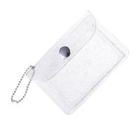 OHPHCALL 3 Stück PVC Transparente Mini Geldbörse Damen mit Münzfach Kartenetui Leicht und Kompakt für Party Hochzeit und Alltag Modisch und Praktisch