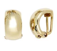 Ohrclips 333 Gold Gelbgold 7,8 mm breit Ohrringe Clips