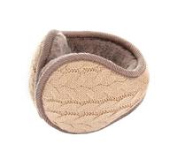 Ohrenschützer Damen Herren Rückentragend Earmuffs Plüsch Ohrenwärmer Faltbare Winterzubehör Outdoor Ski Verdickt Ohrenschutz Laufen Ohrwärmer Wandern Earband für Camping Bergsteigen (Khaki)
