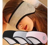 Ohrenschützer, Schlafmaske, 2-in-1, Plüsch-Schlafmaske, Augenschutz, Augenschutz, für warme Entspannung, Plüsch-Augenbinde, schalldichte Ohrstöpsel, 3 Stück