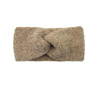 Ohrenwärmer Haarband Einfarbiges Strickstirnband aus weichem, elastischem Plüsch mit breiten Rändern, ideal for Abschminken und for die Gesichtspflege Für den Sport(Khaki)