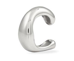 Ohrklemme COPENHAGEN STUDIOS "Schmuck Geschenk Edelstahl Ohrring Organics", silber (edelstahlfarben), Ohrringe, Damen, Edelstahl (86866006-0) edelstahlfarben