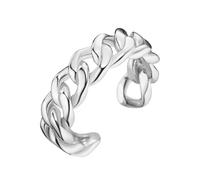 Ohrklemme FIRETTI "Schmuck Geschenk Silber 925 Ear Cuff in Panzerketten-Optik", silber (silberfarben), Ohrringe, Damen, Silber 925 (Sterlingsilber) (42913804-0) silberfarben