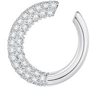 Ohrklemme THOMAS SABO "Schmuck Silber 925 Ohrring Earcuff", silber (silberfarben, kristallweiß, kristallweiß), Ohrringe, Damen, Silber 925 (recycelt), mit Zirkonia (synth.) (33358336-0) silberfarben, 